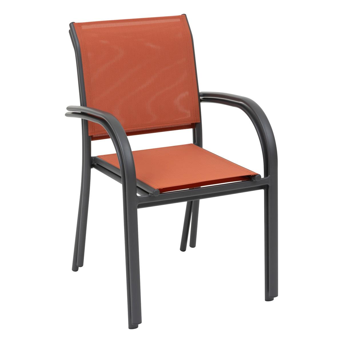 FAUTEUIL PIAZZA AMBRE GRAPHITE