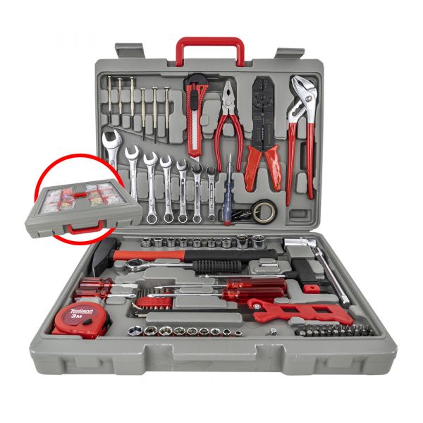 Toolland Caixa De Ferramentas Com 555 Peças - HSET555
