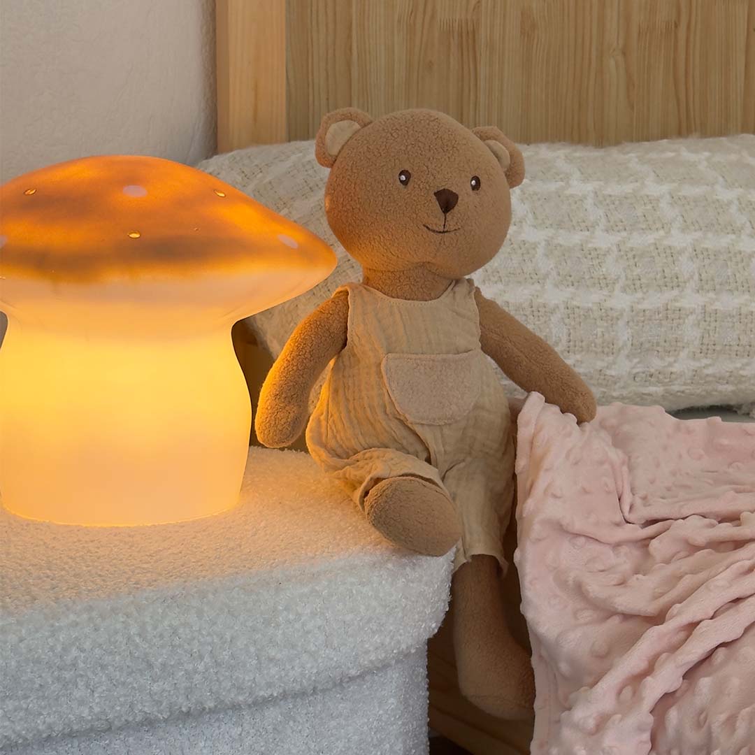Egmont toys heico lamp zwam mokka - 31 cm