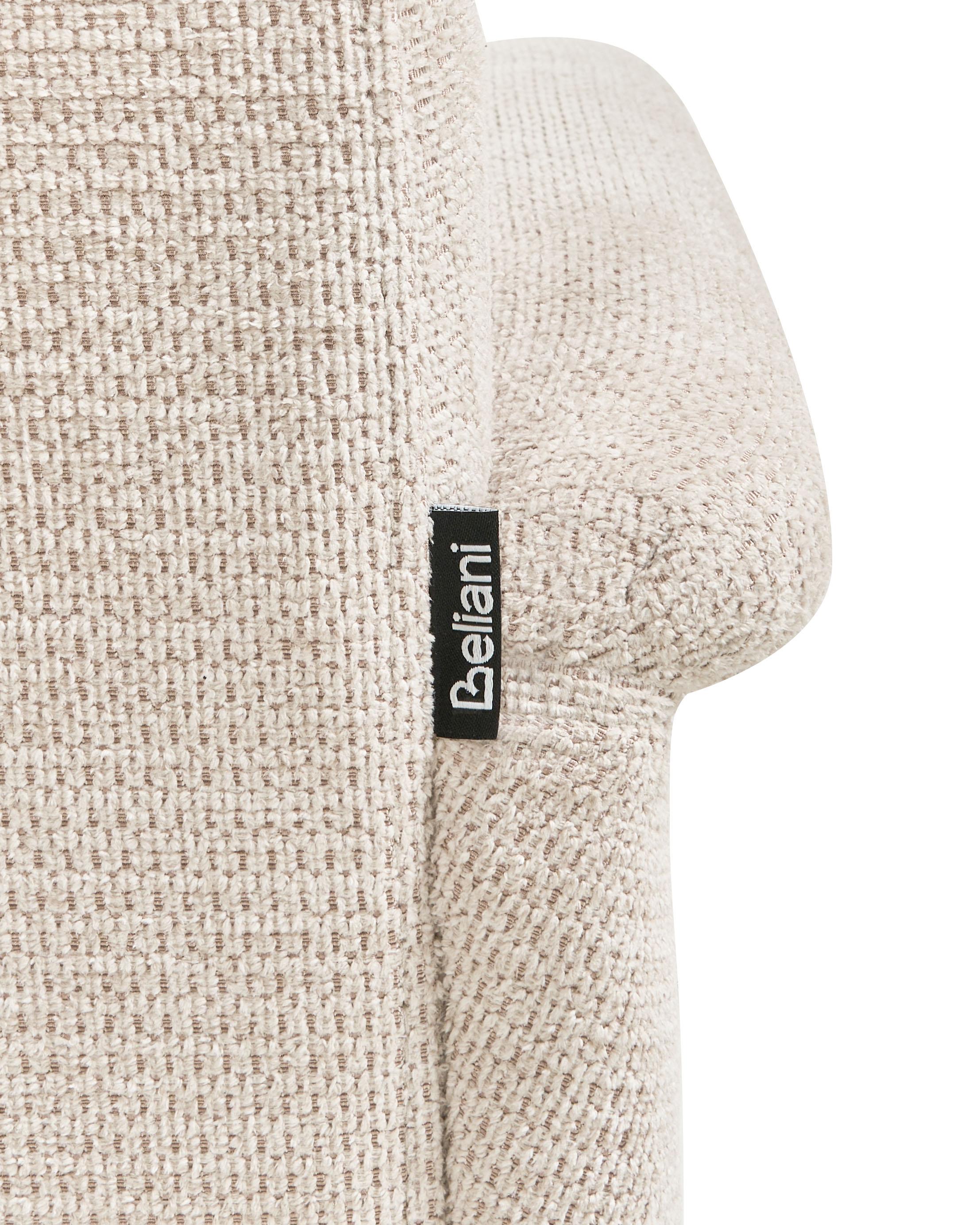Fauteuil PLASSEN Stof Lichtbeige
