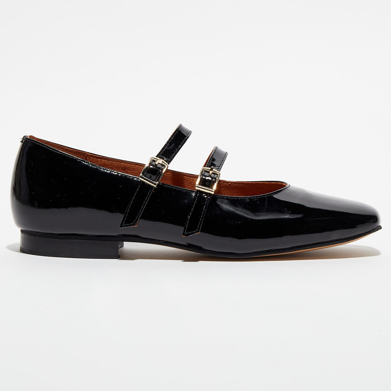 Quartier Latin Babies en Cuir verni Justine noires
