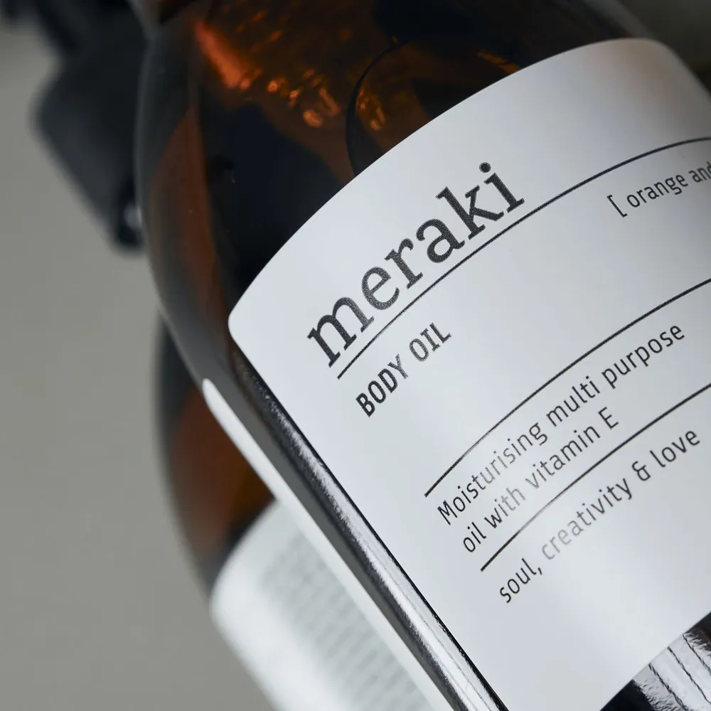Meraki Multi Olie m. Orange & Herbs - 300 ml.