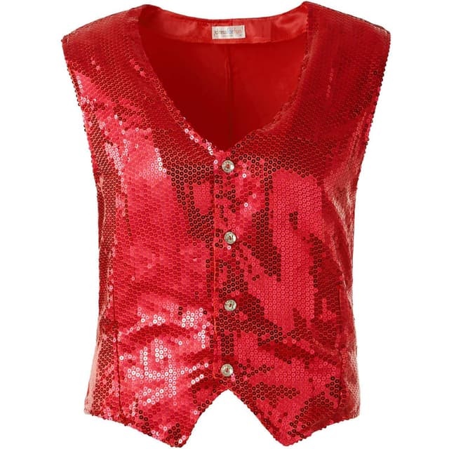 Paillet vest herrer