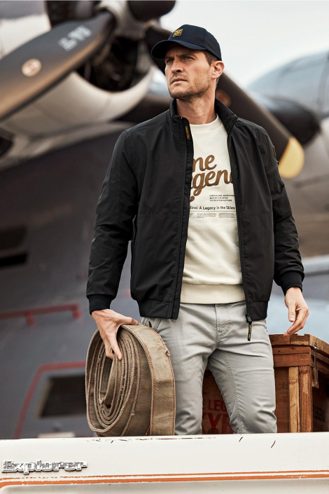 PME legend zwarte heren jas