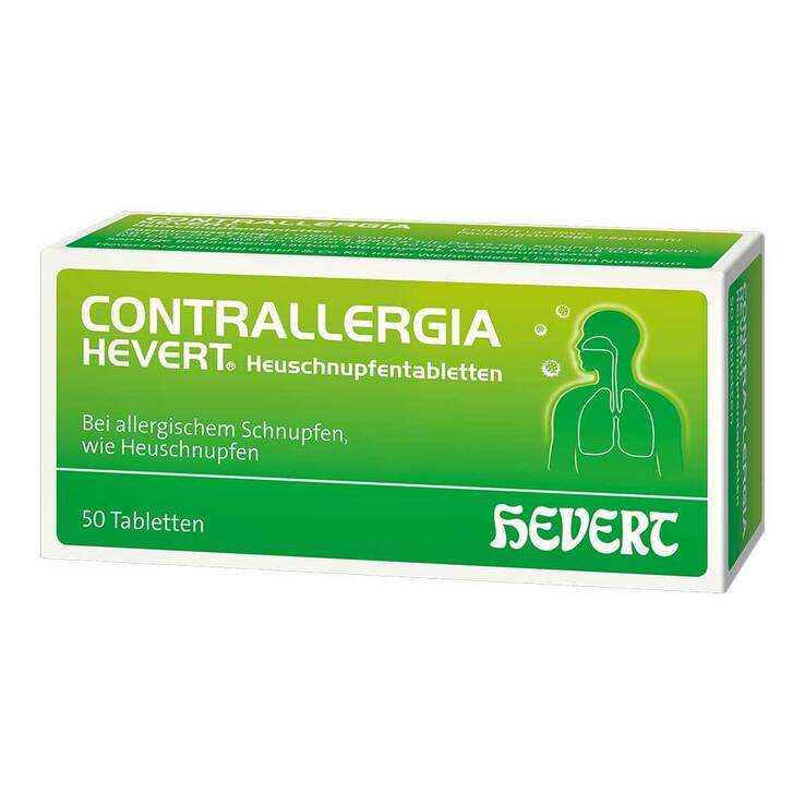 Contrallergia Hevert Heuschnupfentabletten, 50 St