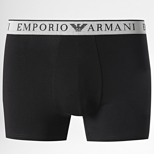 Lot De 2 Boxers 111769 Noir Bleu Clair