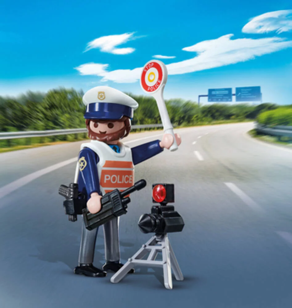 PLAYMO-FRIENDS - POLICIER ET RADAR - 71201