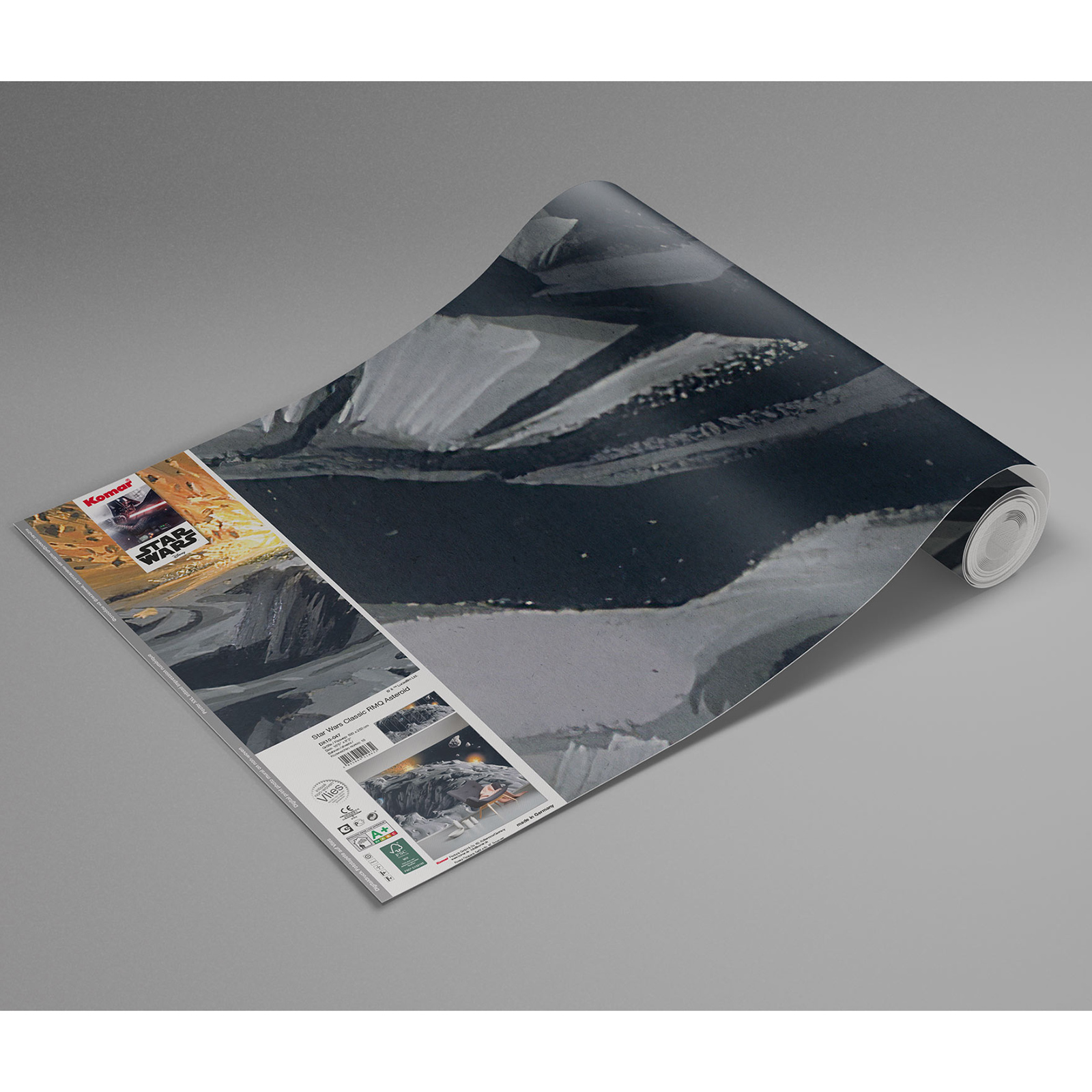 Vlies-Fototapete STAR WARS CLASSIC RMQ ASTEROID - 500x250 cm