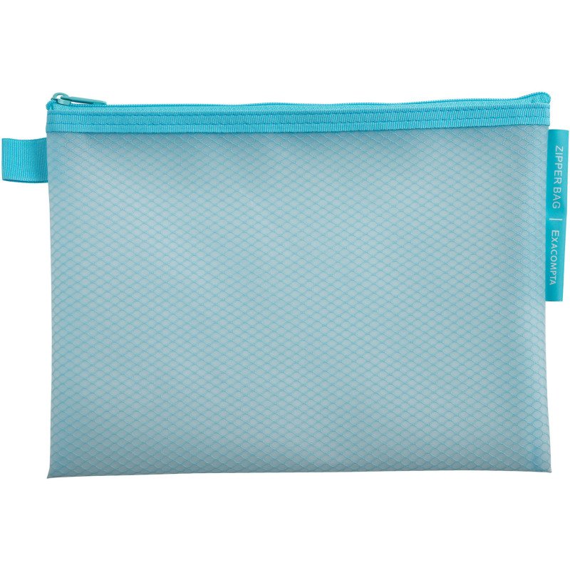 Pochettes de rangement à zip A5 Exacompta Chromaline couleurs assorties