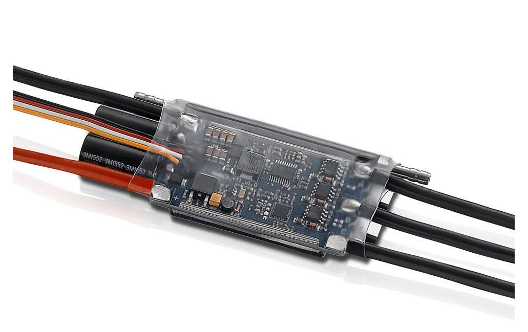 Regler Seaking Pro 120A<br>Brushless-Regler für Bootsmodelle bis zu 100 cm Länge