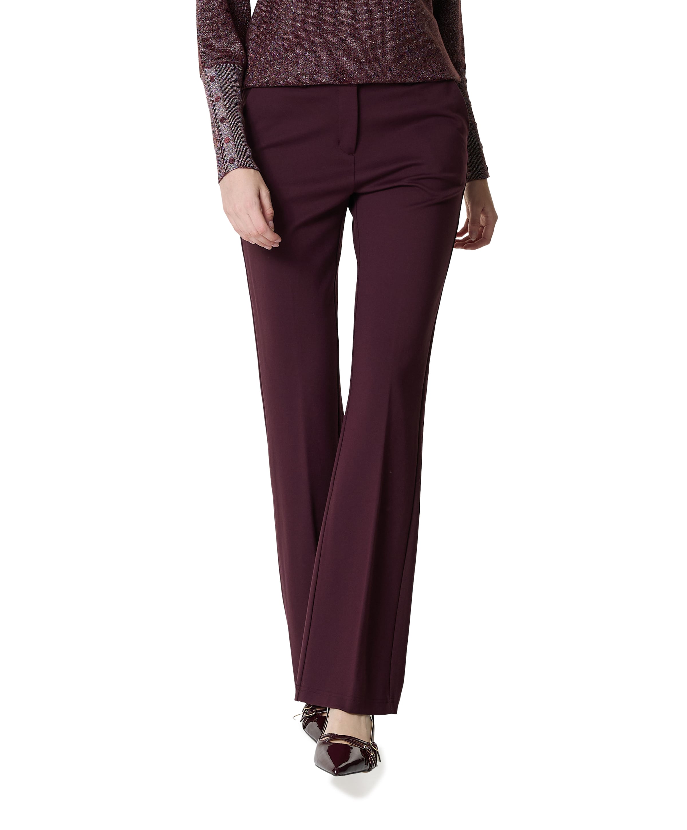 Red Button Bibette punta L33 dames broek bordeaux