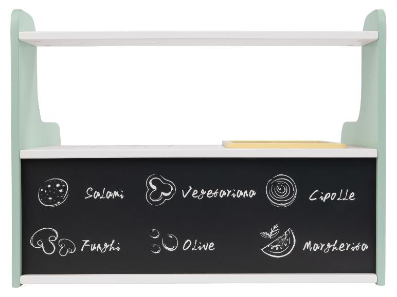 Houten ijswagen of pizza-oven