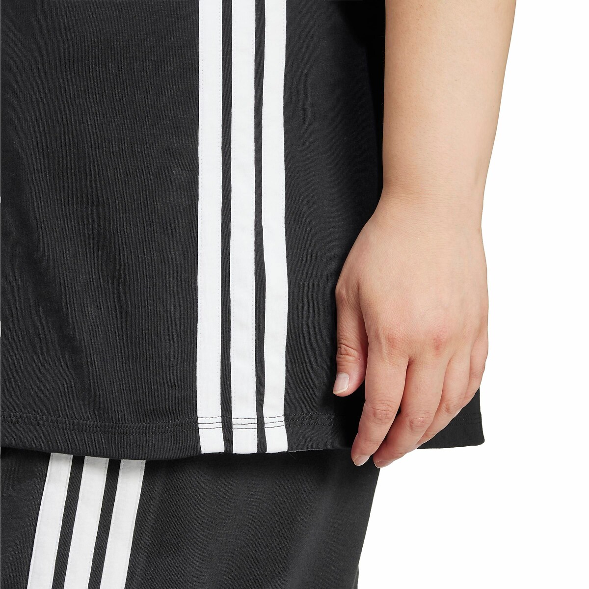ADIDAS SPORTSWEAR<br>Camiseta Essentials 3-Stripes (Grande tamanho)