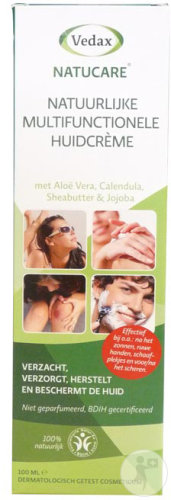 Natucare Crème Cutanée Multifonctionnelle Sans Parfum 100ml