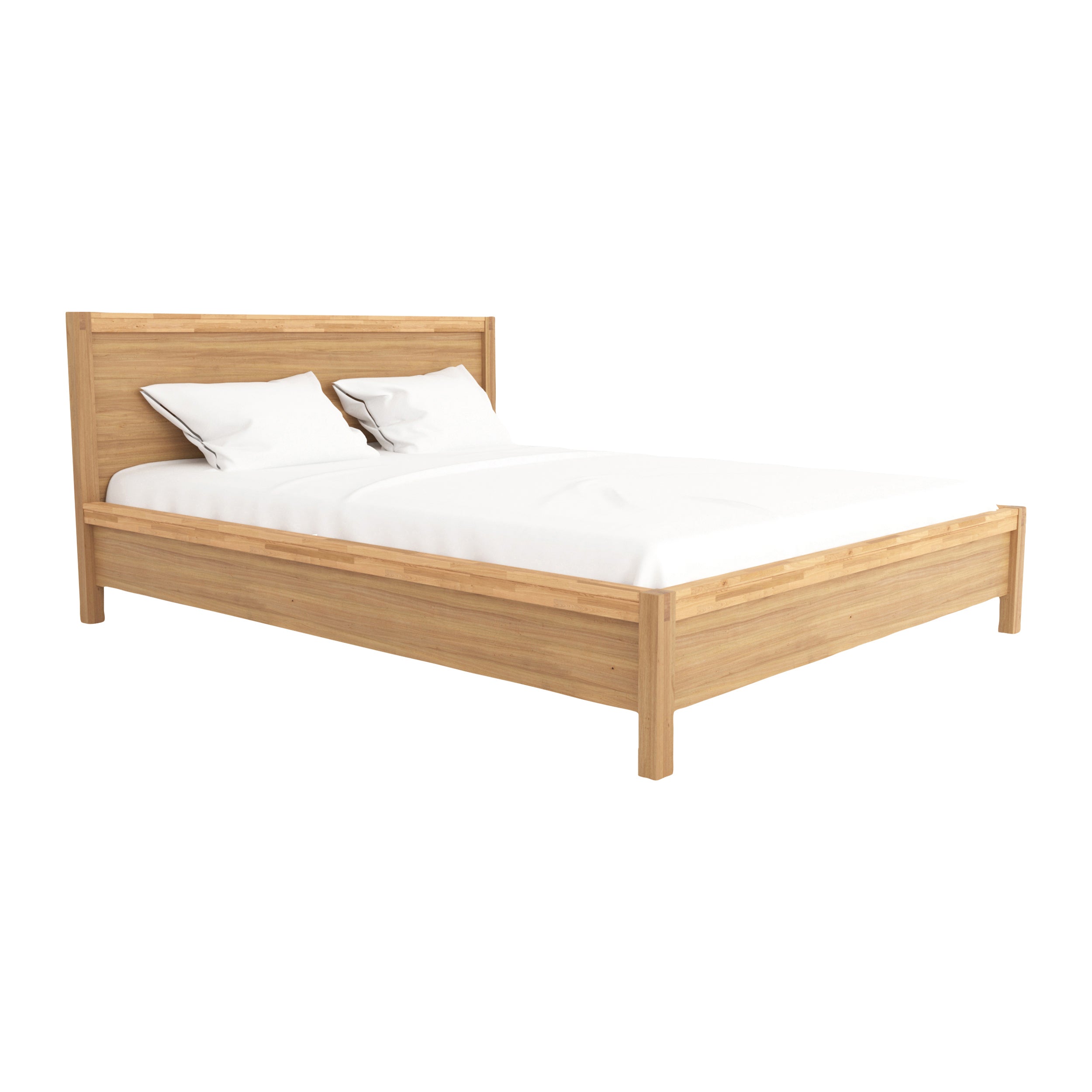 by fonQ Nordun Bedframe 160 x 200 cm - Eiken