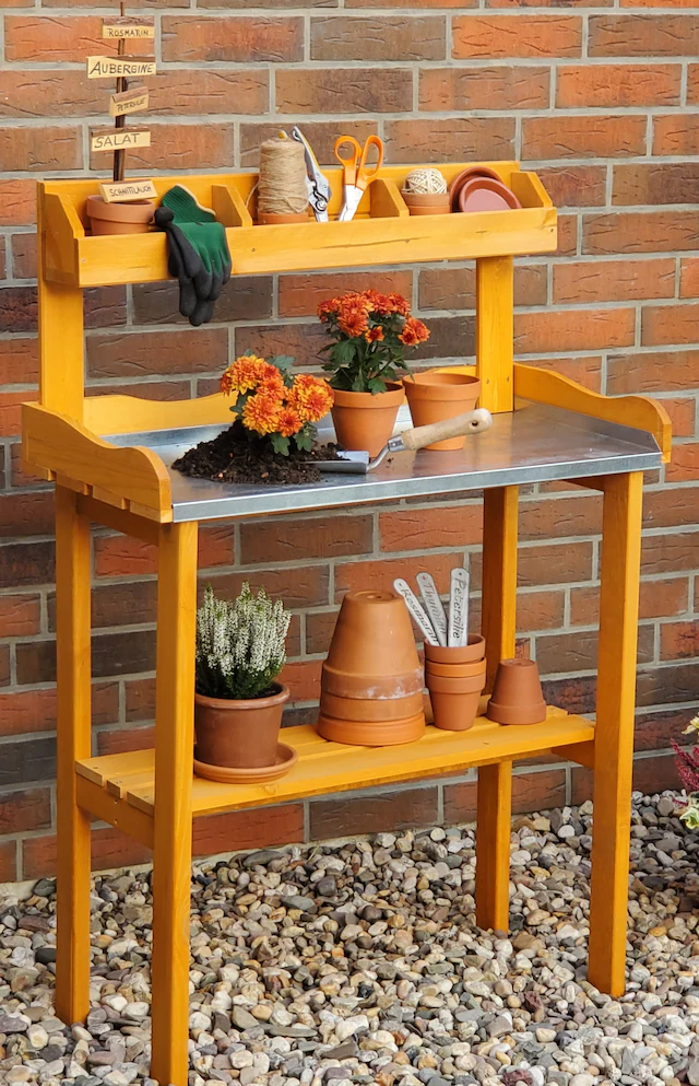 promadino Pflanztisch BxTxH: 84x38x130 cm