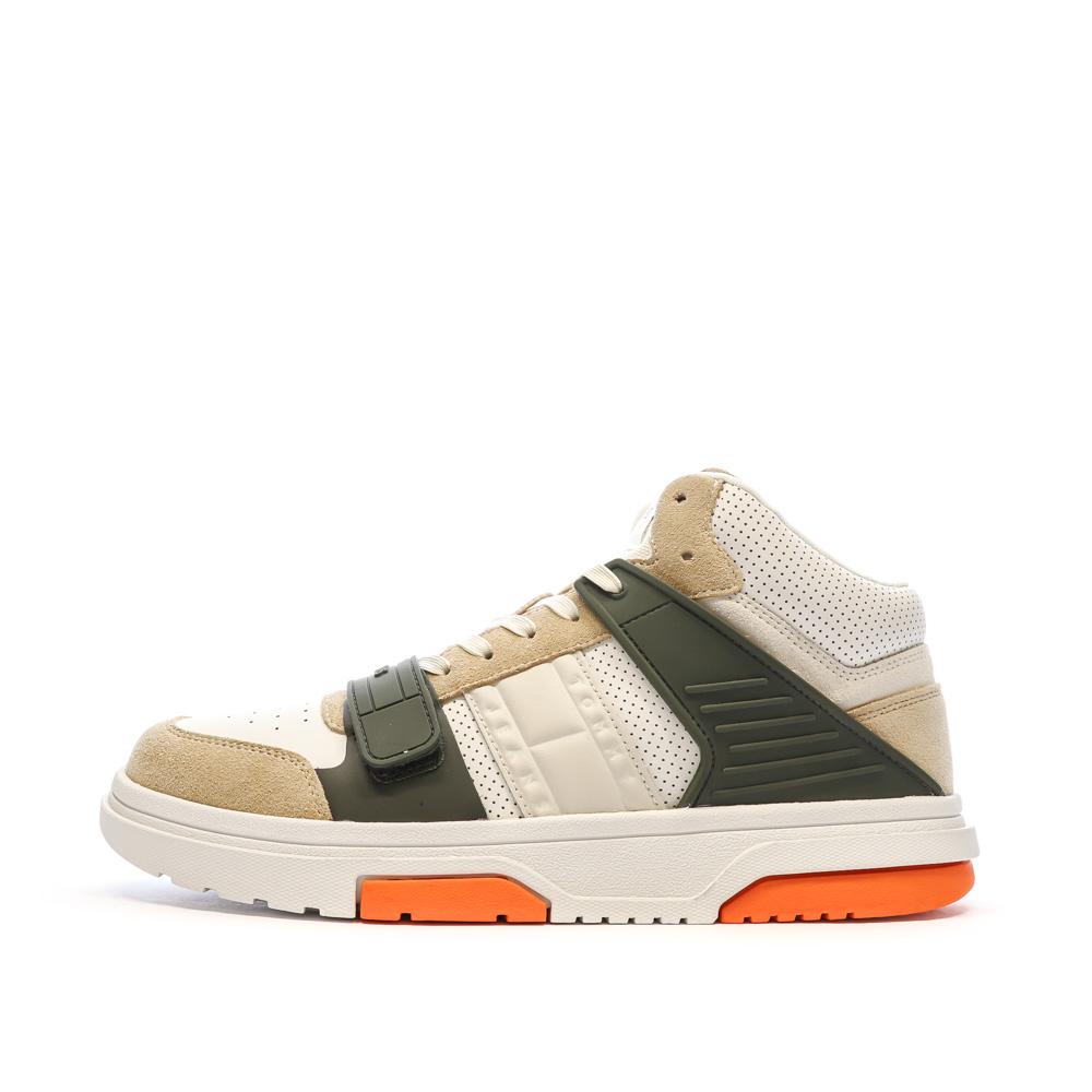 Tommy Hilfiger Baskets Beige/Kaki Homme Tommy Hilfiger The Brooklyn Urban