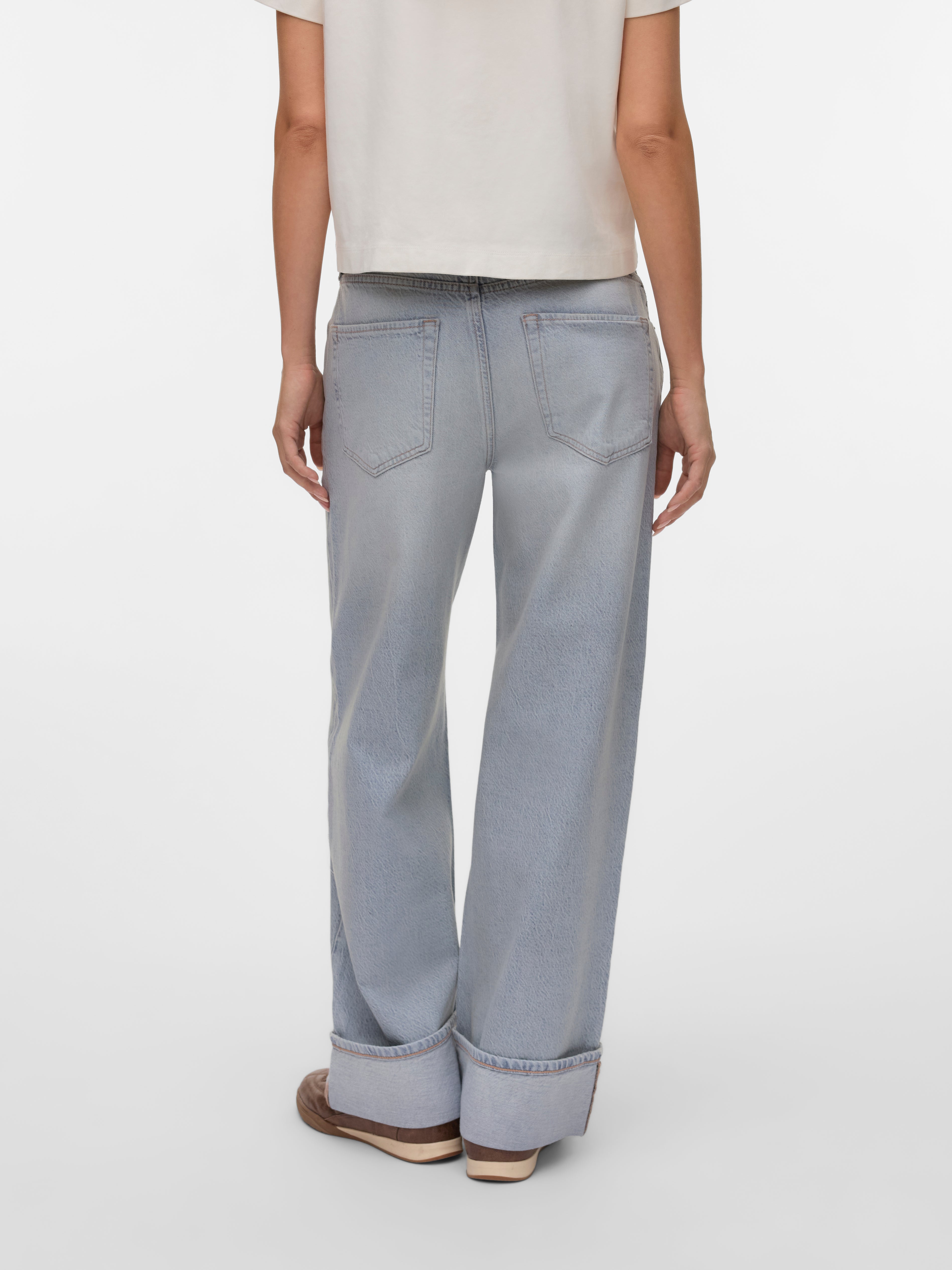 VMDARCY Mid rise Wide leg fit Jeans