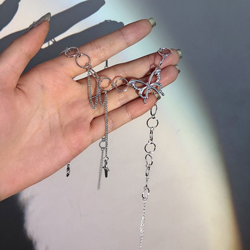 Poppin - Vlinder hanger choker
