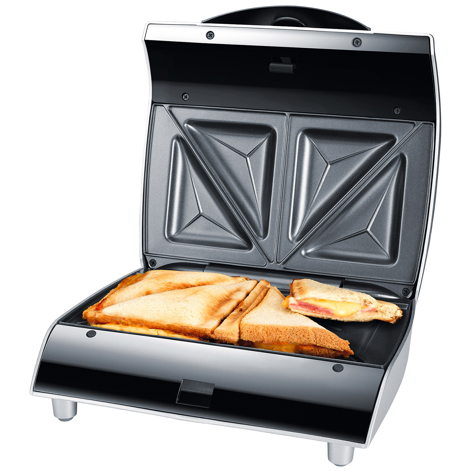 STEBA Sandwich-Toaster - silber - 700 Watt
