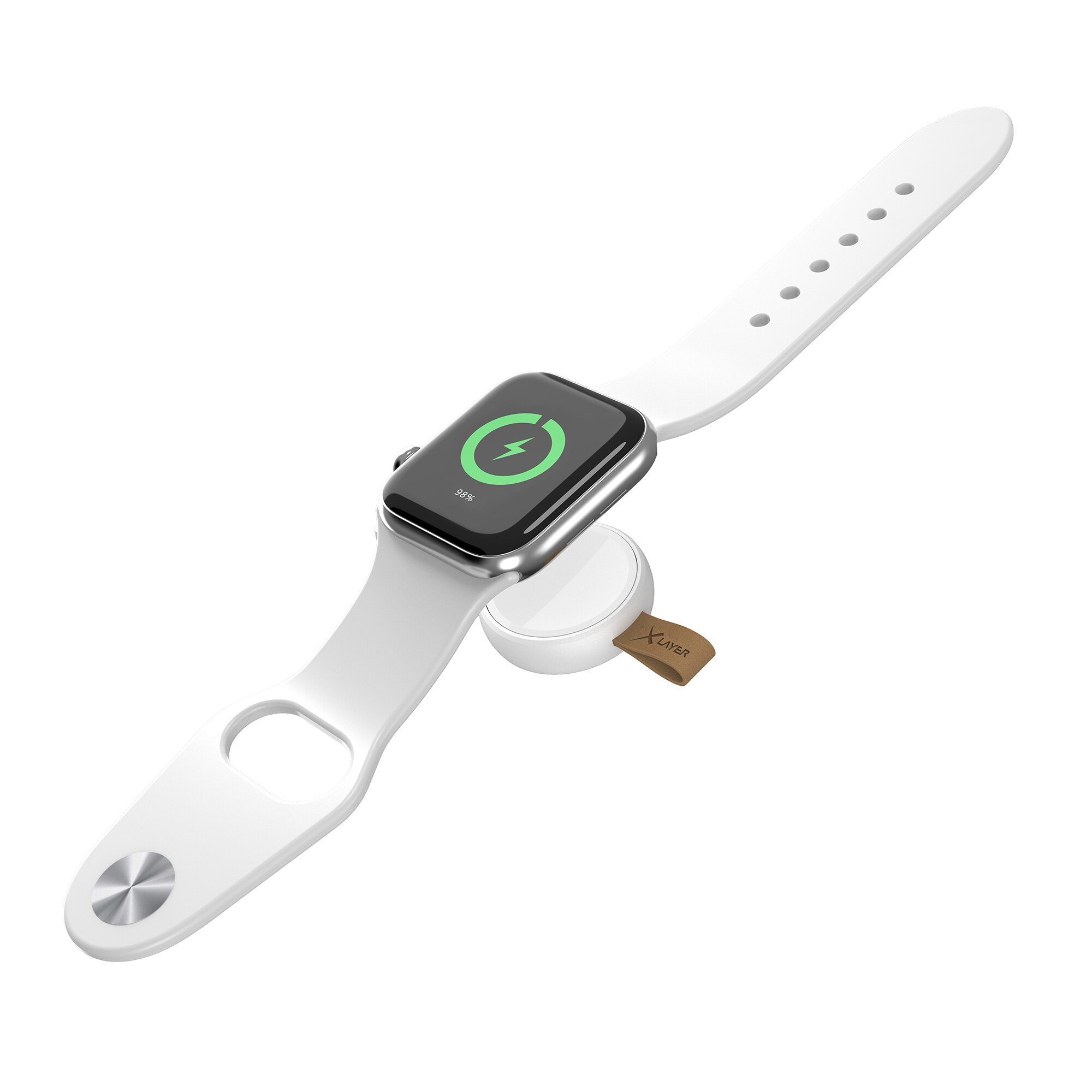 Xlayer CHARGER Ladegerät für Apple Watch 9 8 7 6 5 4 3 2 1 SE Ultra Wireless Charger