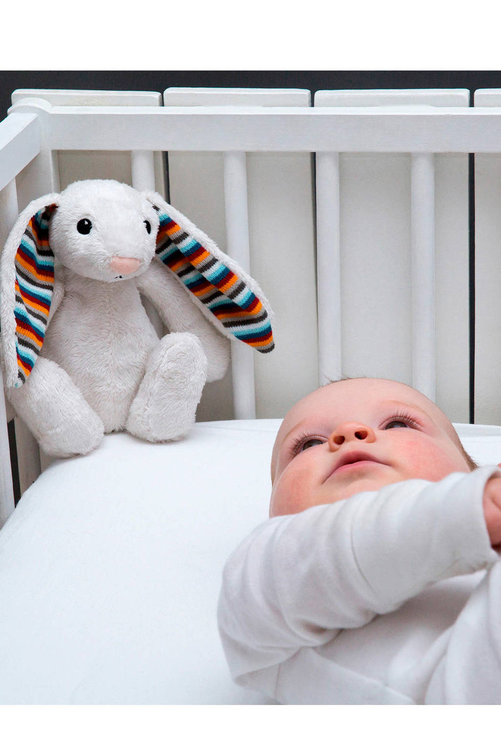 Goed en fijn werkend productheartbeat konijn interactieve knuffel