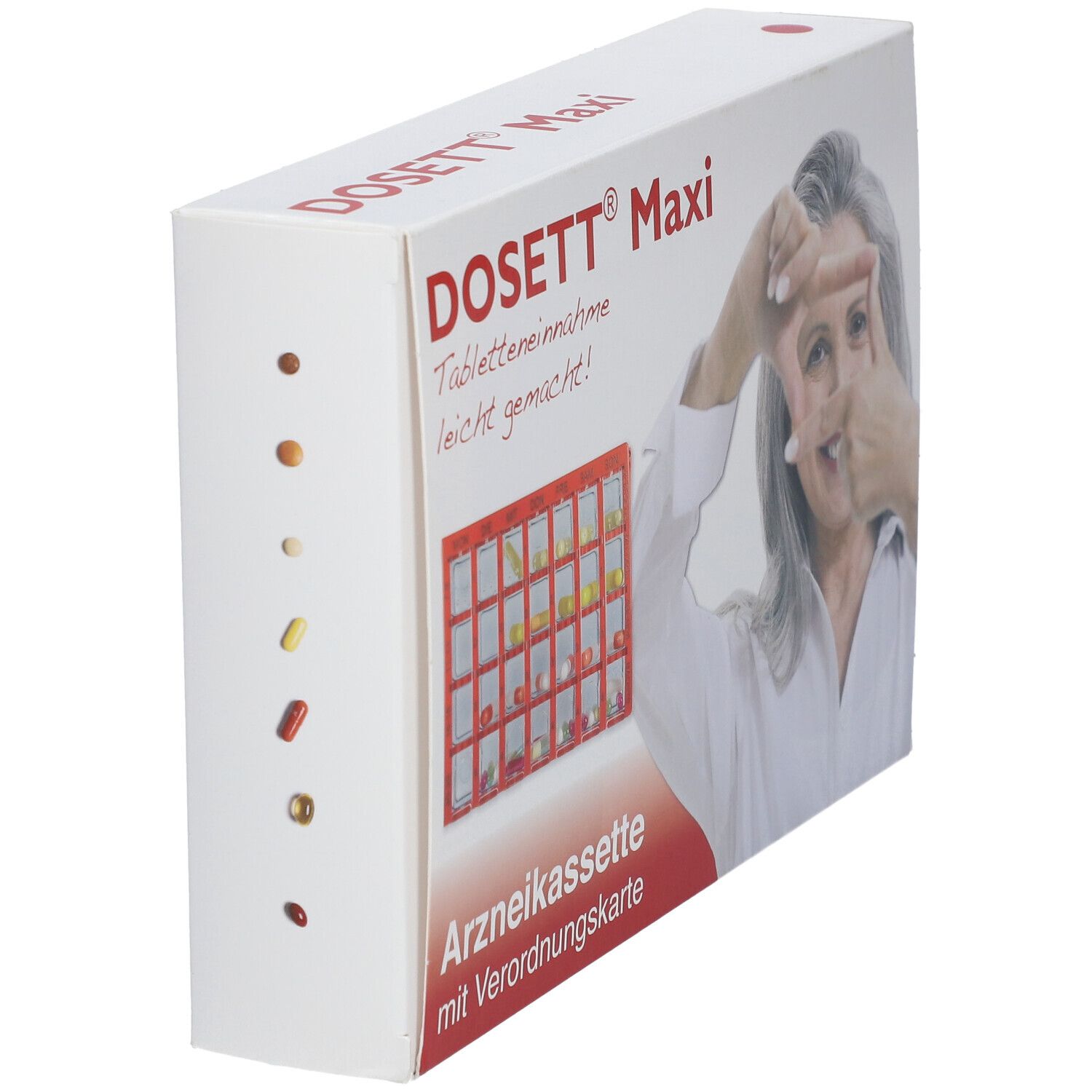 Dosett Maxi Arzneikassette rot