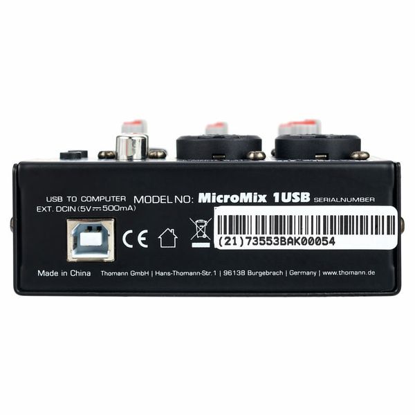 the t.mix MicroMix 1 USB