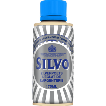 Silvo Zilverpoets Poetsmiddel voor Zilver - 175 ml