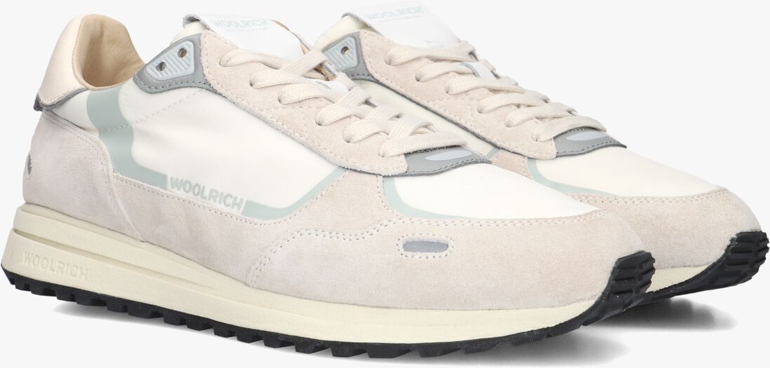 witte woolrich lage sneakers retro sneaker man