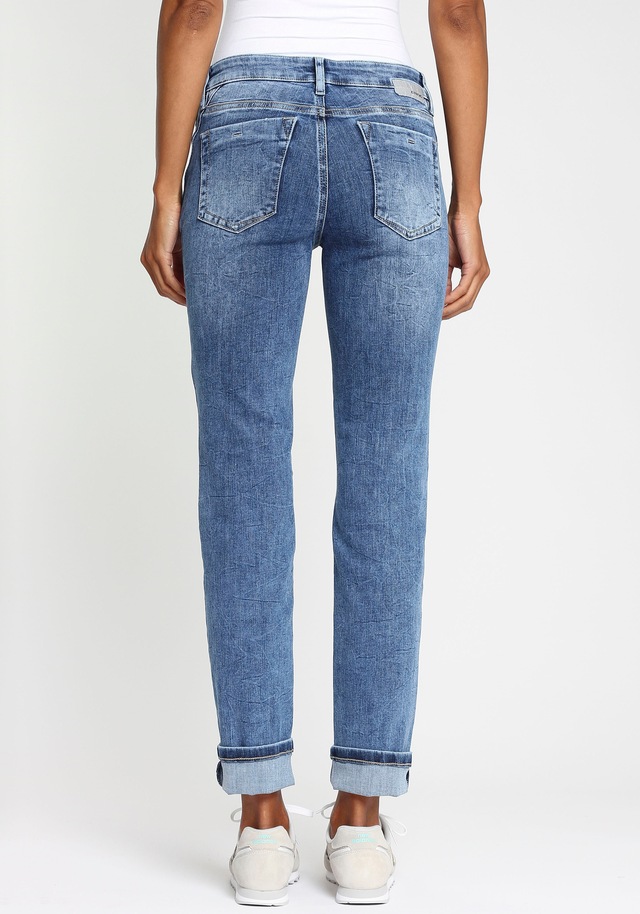 GANG Slim-fit-Jeans »94JOJO« Bewegungsfreiheit mit grosser Formstabilität