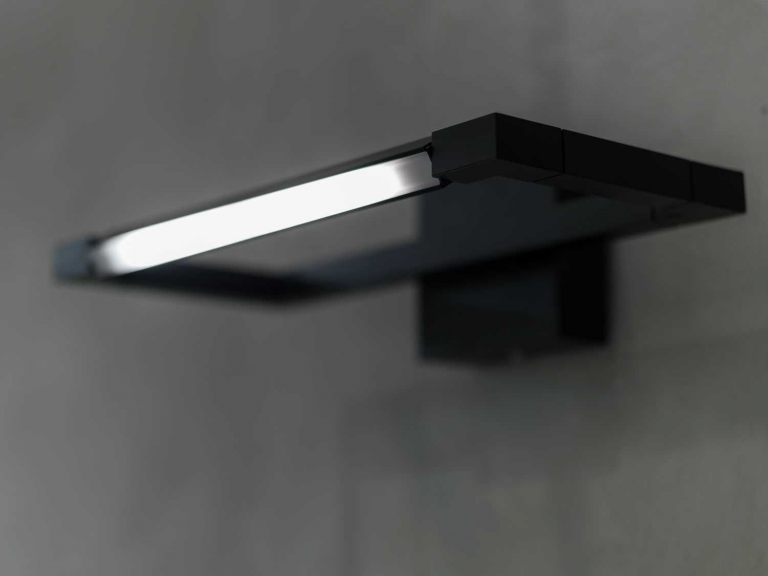 Nemo Spigolo wandlamp LED zwart