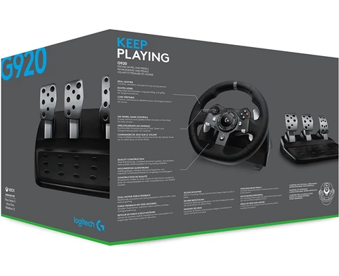 Logitech G920 Driving Force Racing Wheel (PC/Xbox One)
