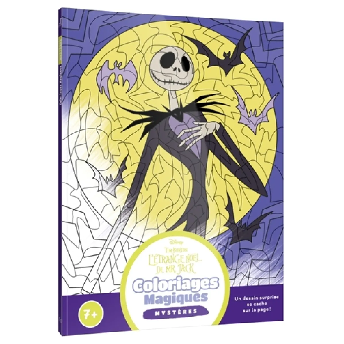 L'ETRANGE NOEL DE MR JACK : Coloriages magiques : Mystères (7+) - Disney