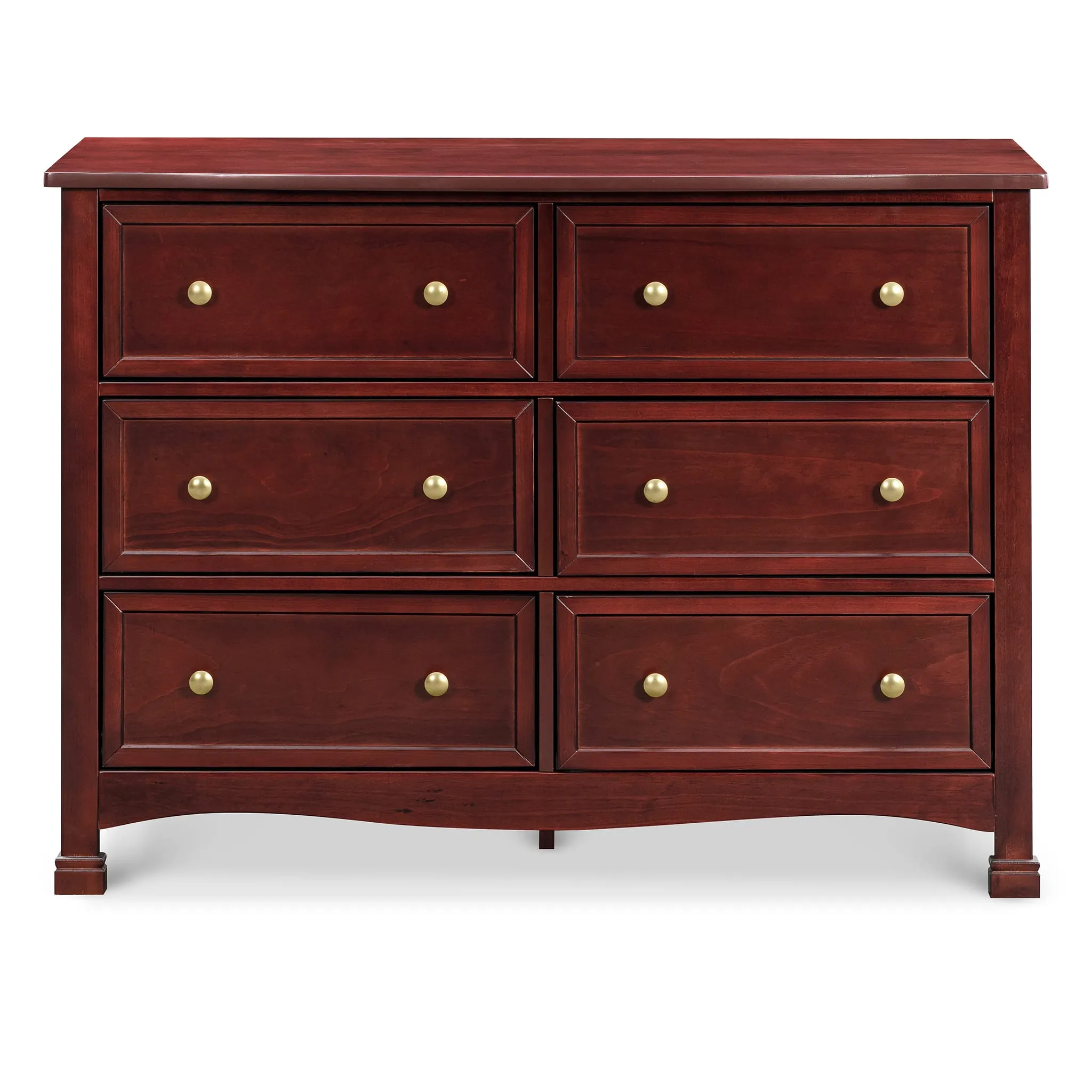 DaVinci Bureau 6 Tiroirs Kalani - Cerise
