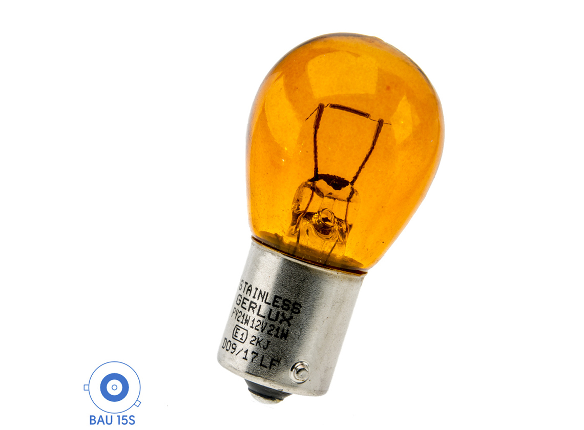 BBA 2 x 12V 21W BAU 15S lamp