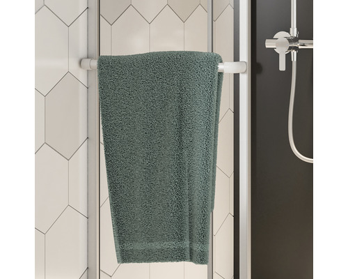 Hoekinstap BREUER Fara 90 x 80 cm profielkleur zilver helder glas