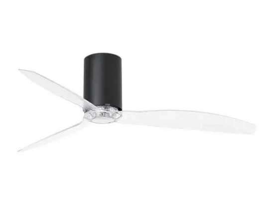 MINI TUBE FAN M Ventilateur DC noir mat/transparent