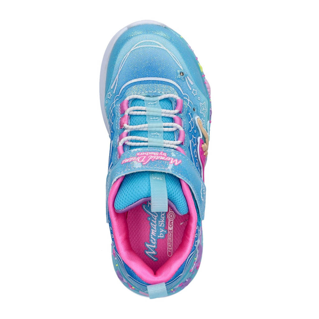 Skechers S Lights Mermaid Dreamssneakers met lichtjes blauw