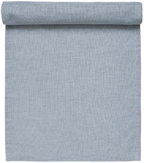 Erle bordløper 40x120 lys blå