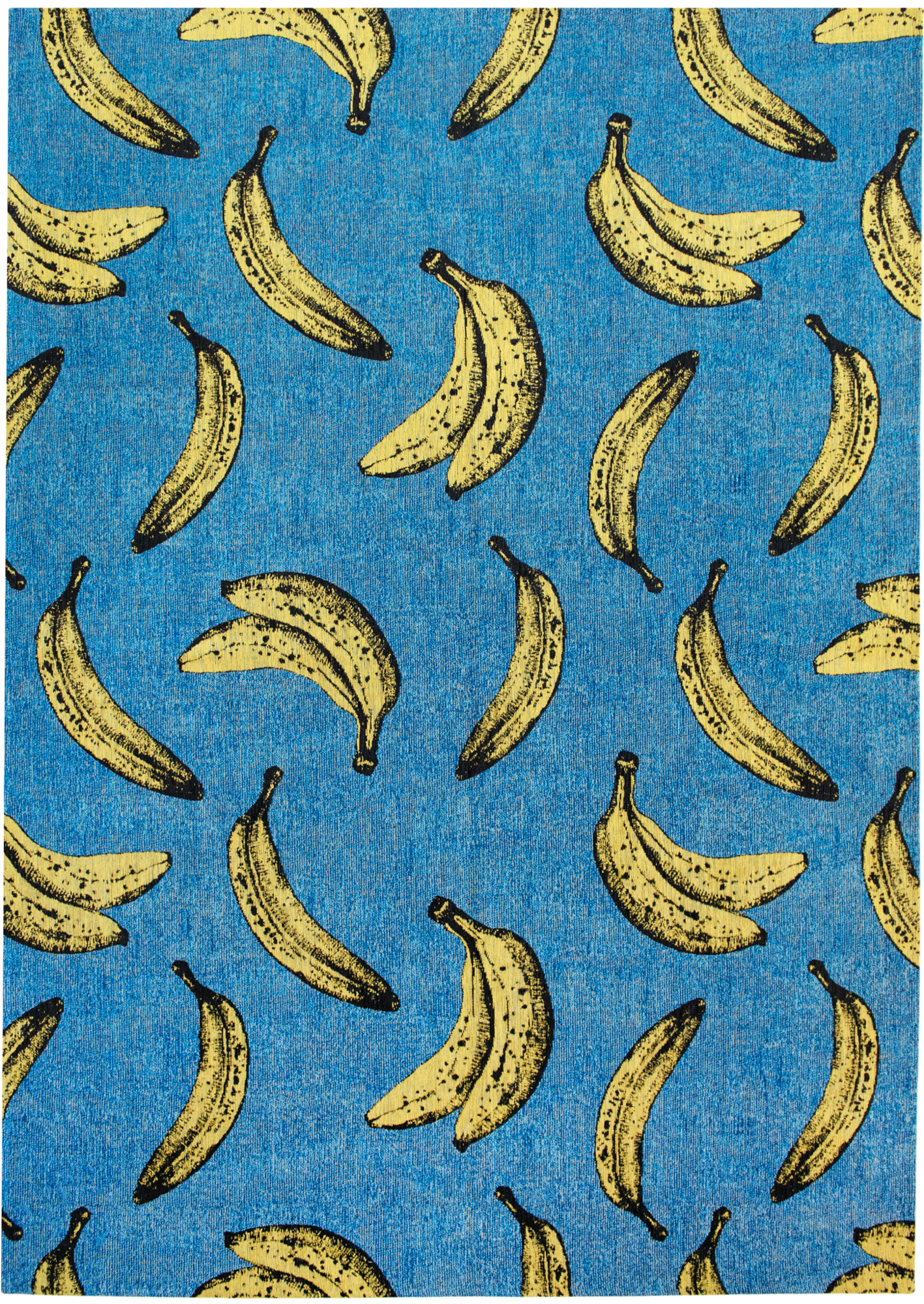 Ecorugs vloerkleed Banana blauw 200x280 cm