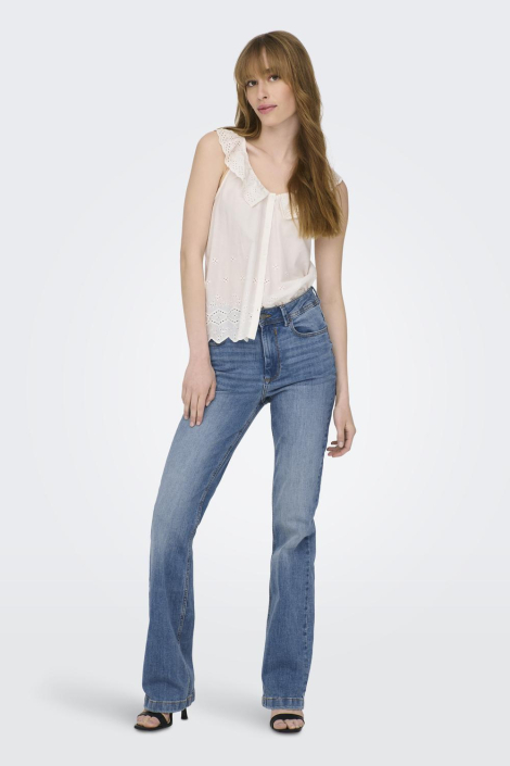 Jacqueline de Yong blauwe dames jeans