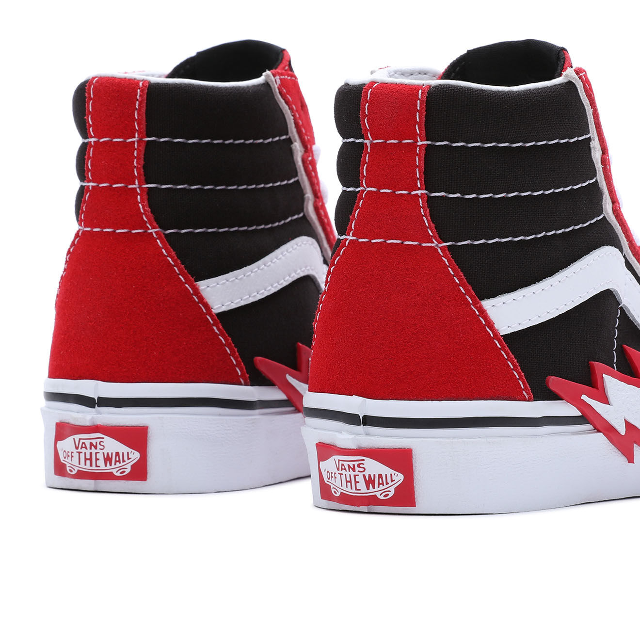Vans Baskets SK8-Hi Bolt rouge/noir
