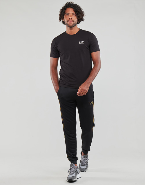 Emporio Armani EA7 - CORE IDENTITY TROUSER - Noir / Doré