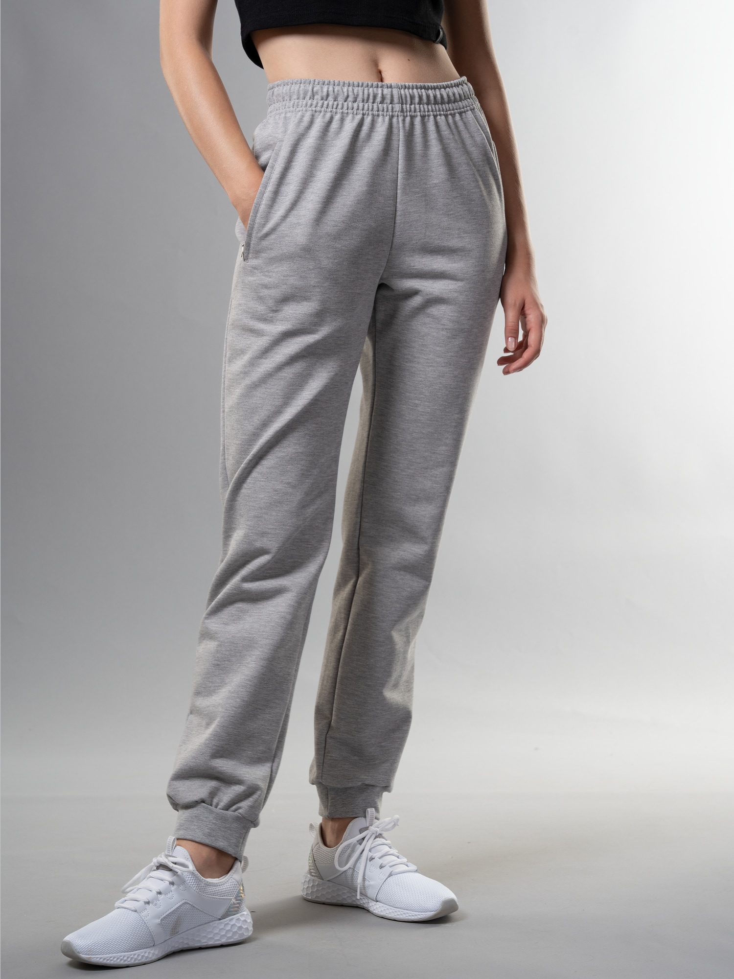 Jogginghose Grau-melange