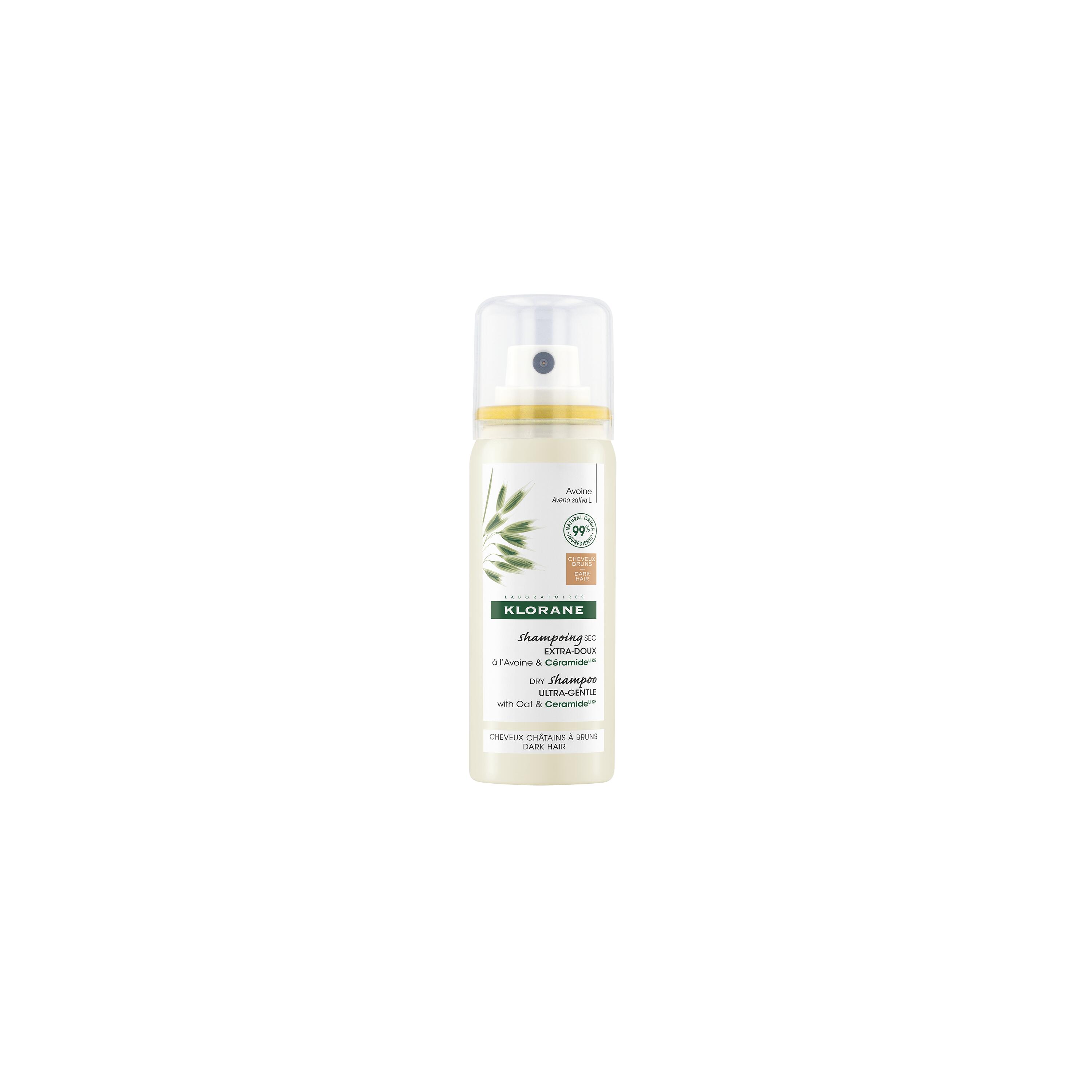 Klorane Trockenshampoo<br>50 ml, Aerosol Spray, Hafermilch getönt