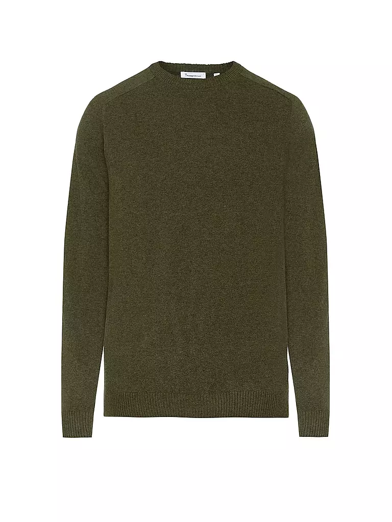KNOWLEDGE COTTON APPAREL Pullover FIELD grün