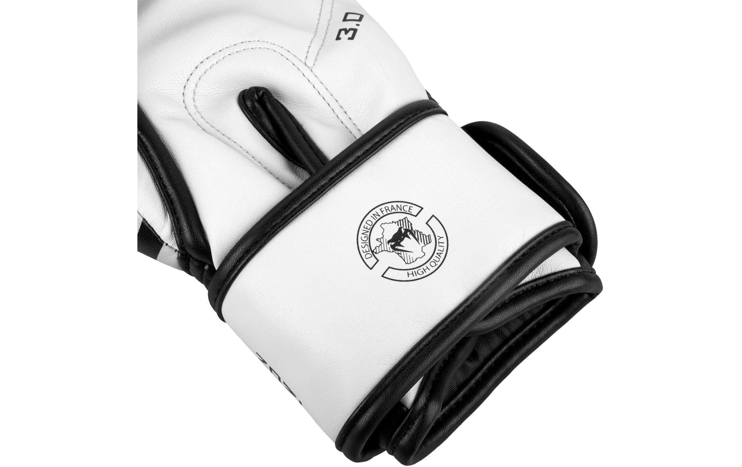 Challenger 3.0 Boxing Gloves Schwarz/Weiss, 16 ozBoxhandschuhe