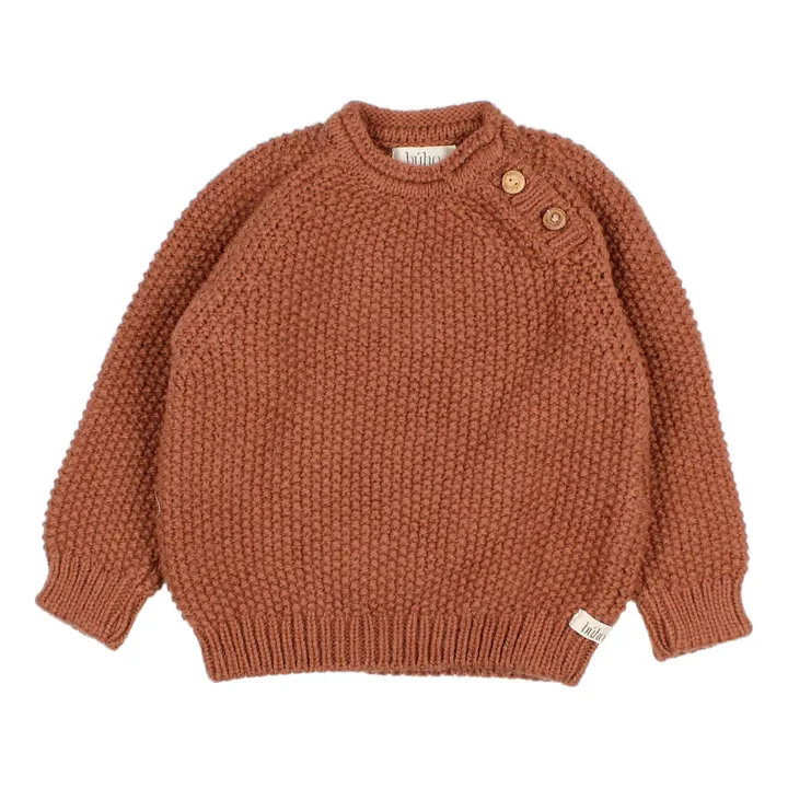 Búho Pull Boutonné | Caramel