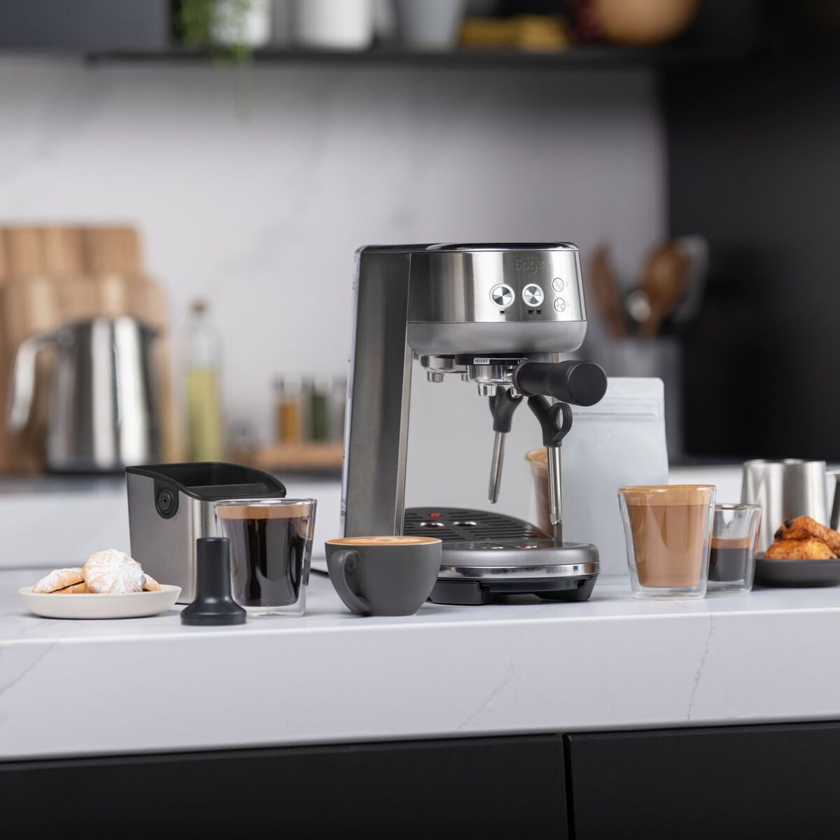 SES450 BSS Espressomaskin, The Bambino
